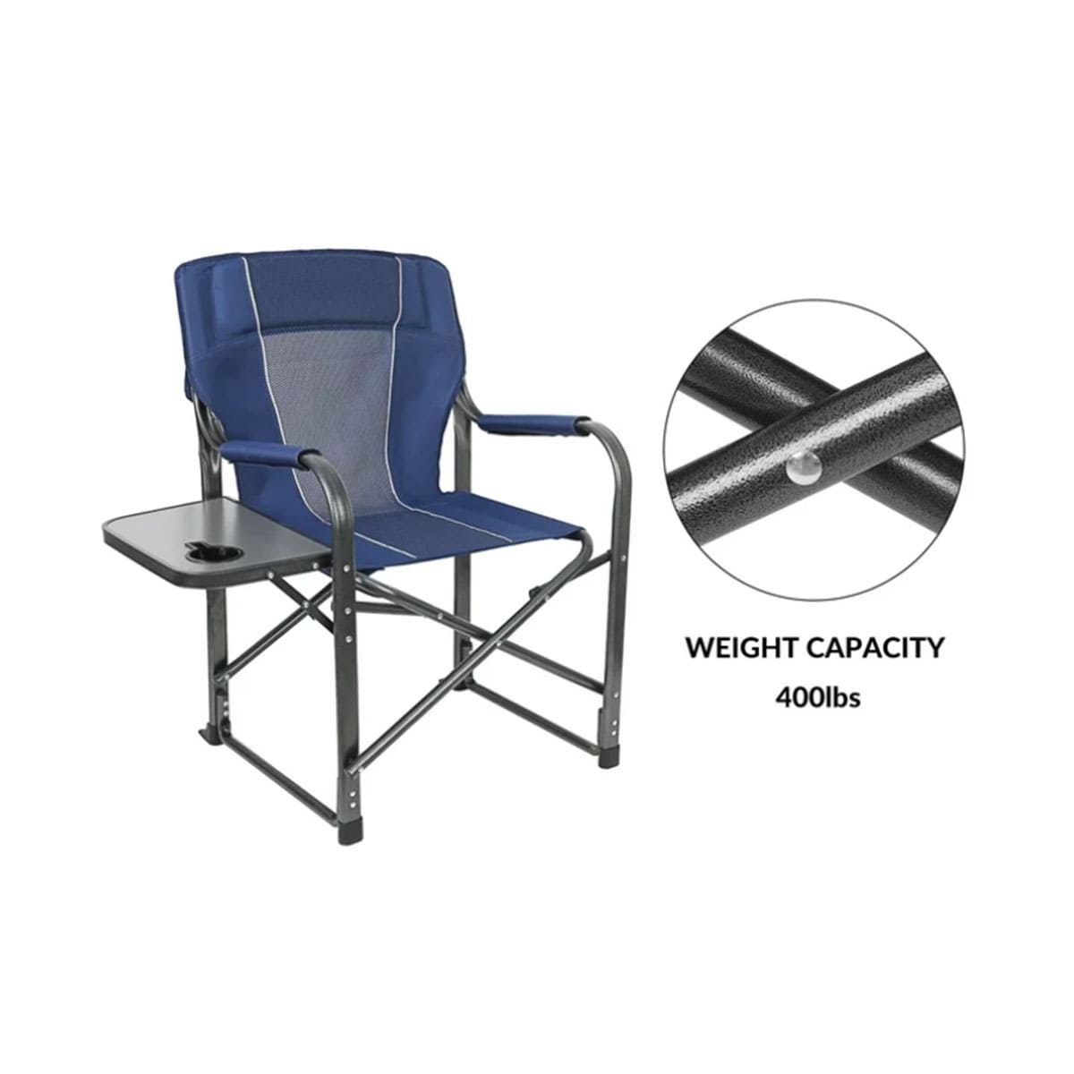 Portable director chair for outdoor camping