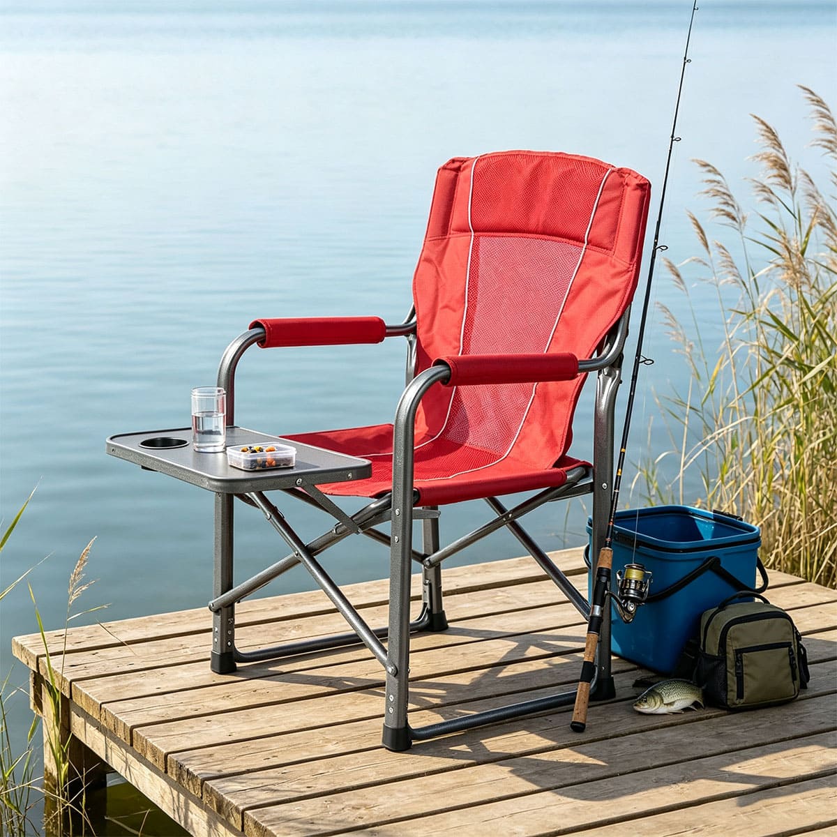 Heavy-Duty Director Camping Chair