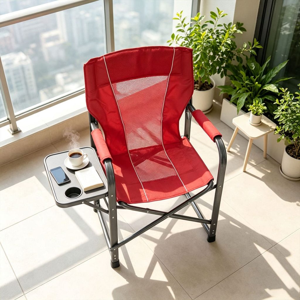 Heavy-Duty Director Camping Chair