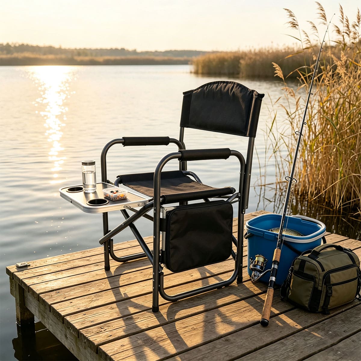 Directors Chair with Side Table