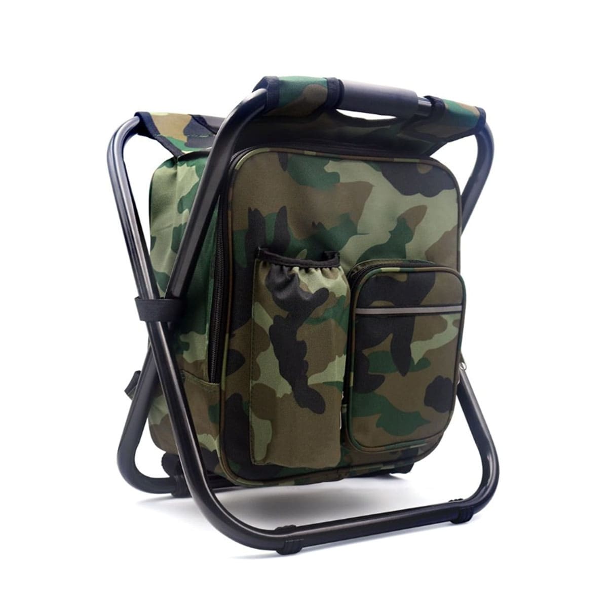 Outdoor Multi-Function Fishing Backpack Beach Stool