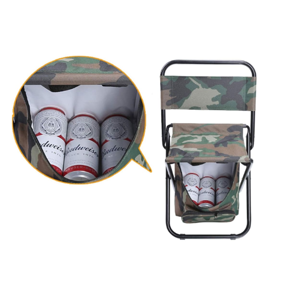Folding Stool with Storage Bag