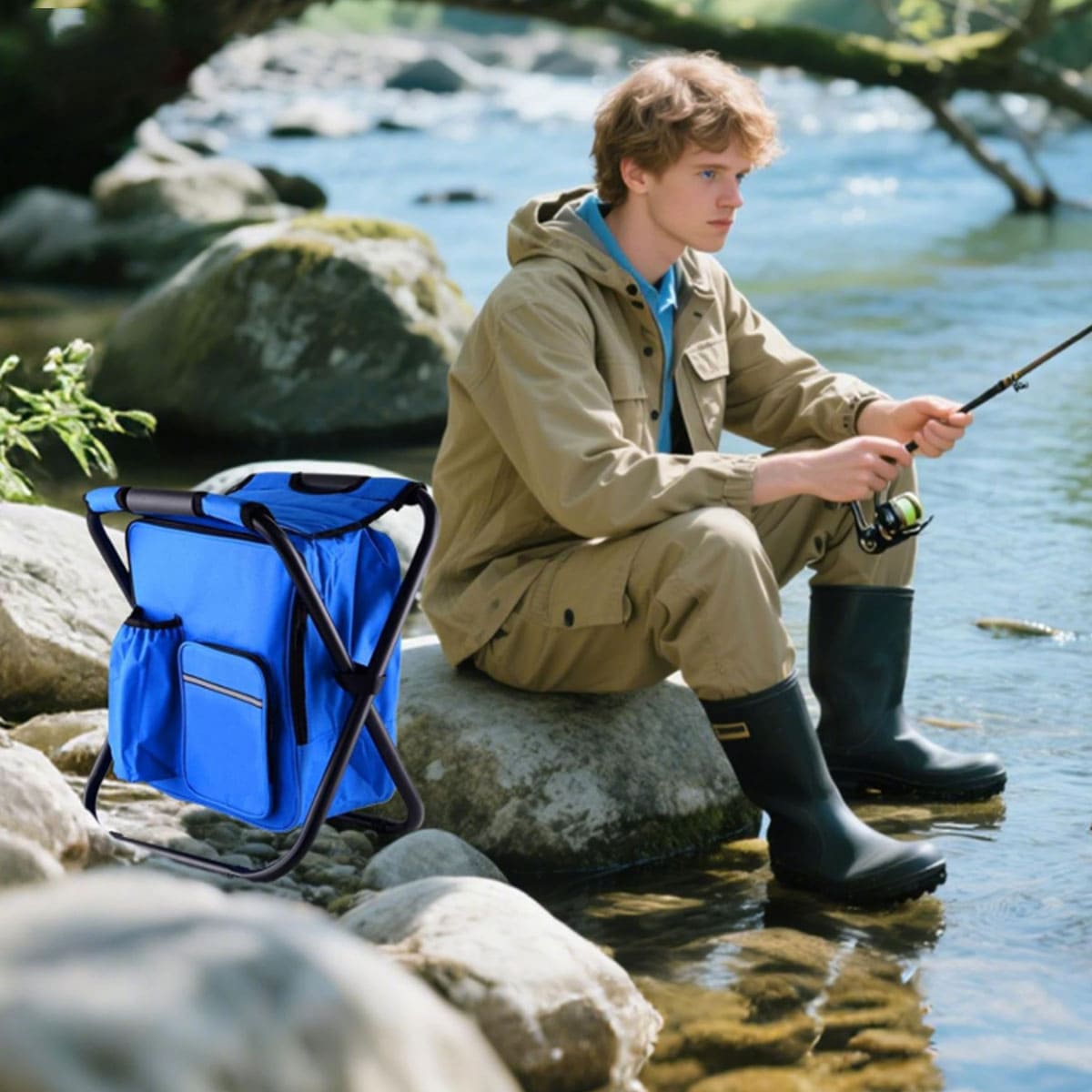 Outdoor Cooler Bag Stool