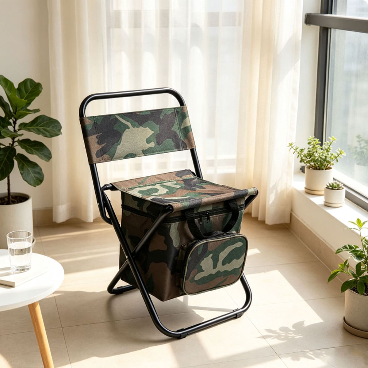 Folding Stool with Storage Bag