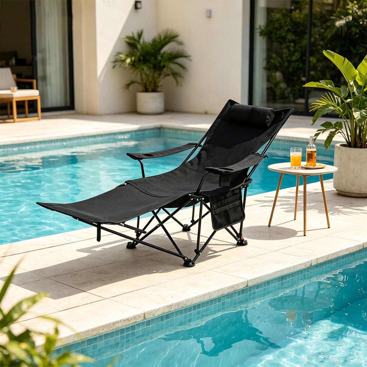 Recliner Lightweight Folding Lounge Chair