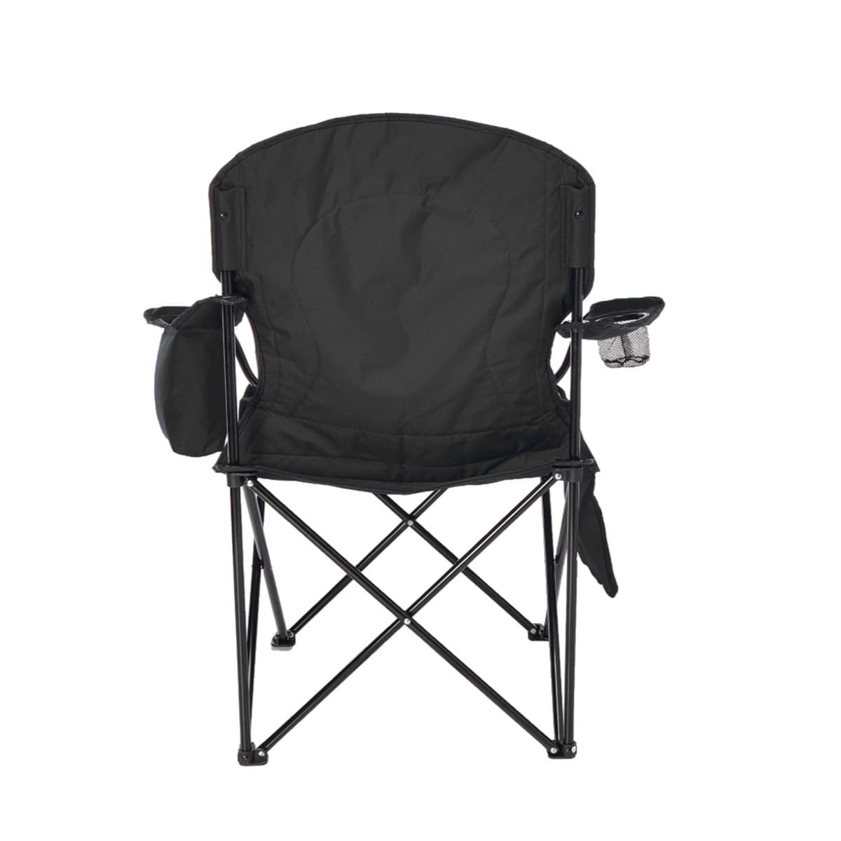 Portable camping chair with ice pack