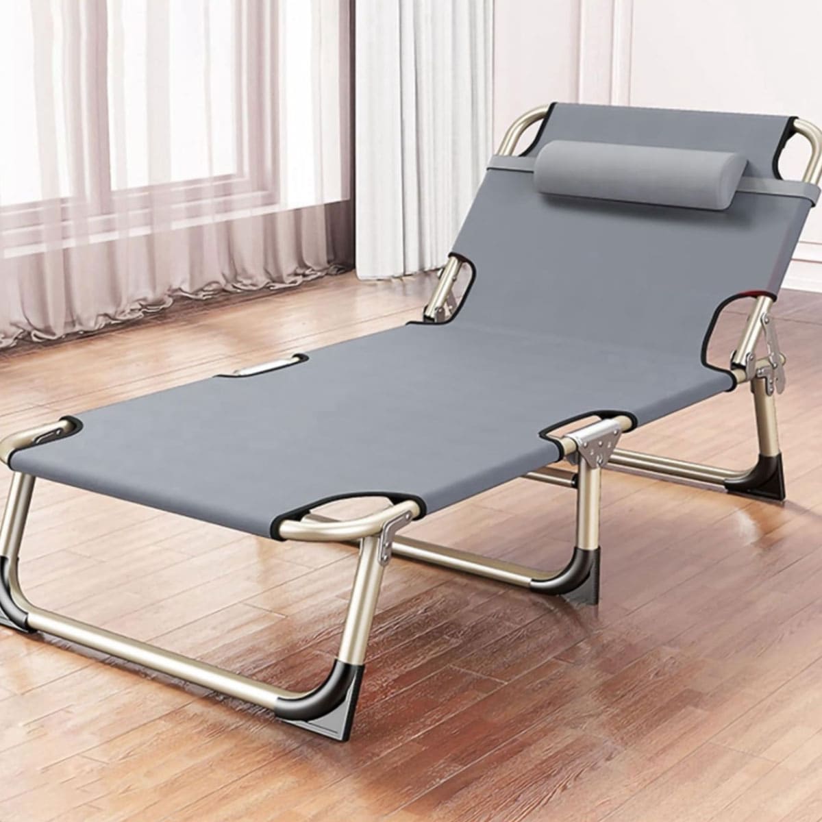 Portable Folding Bed for Single Person
