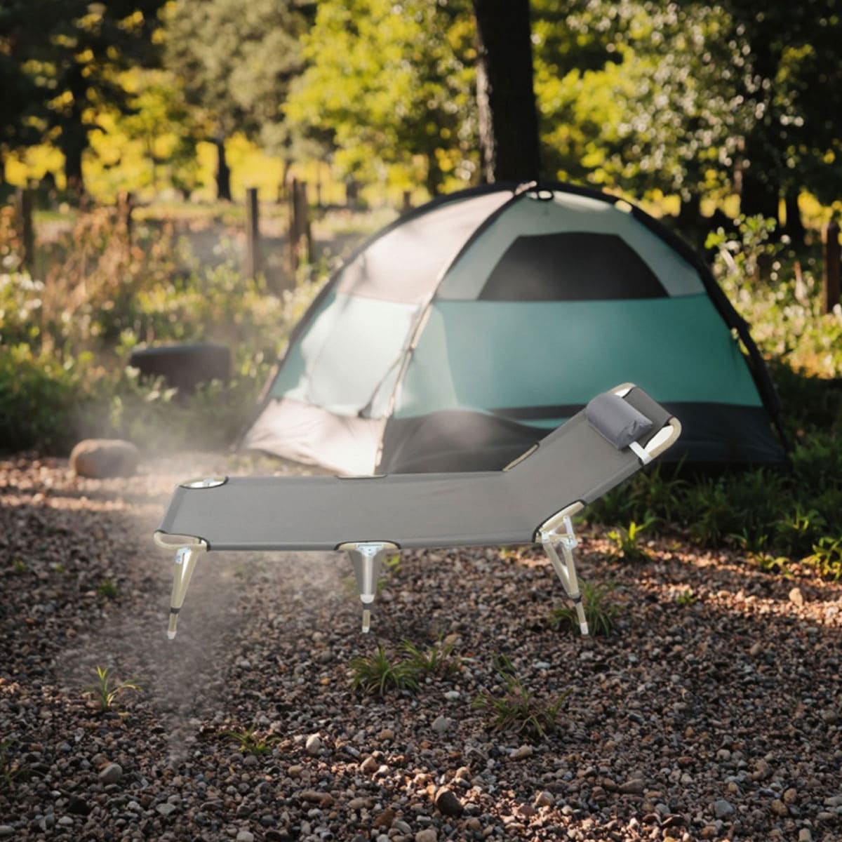 Portable Folding Bed for Single Person