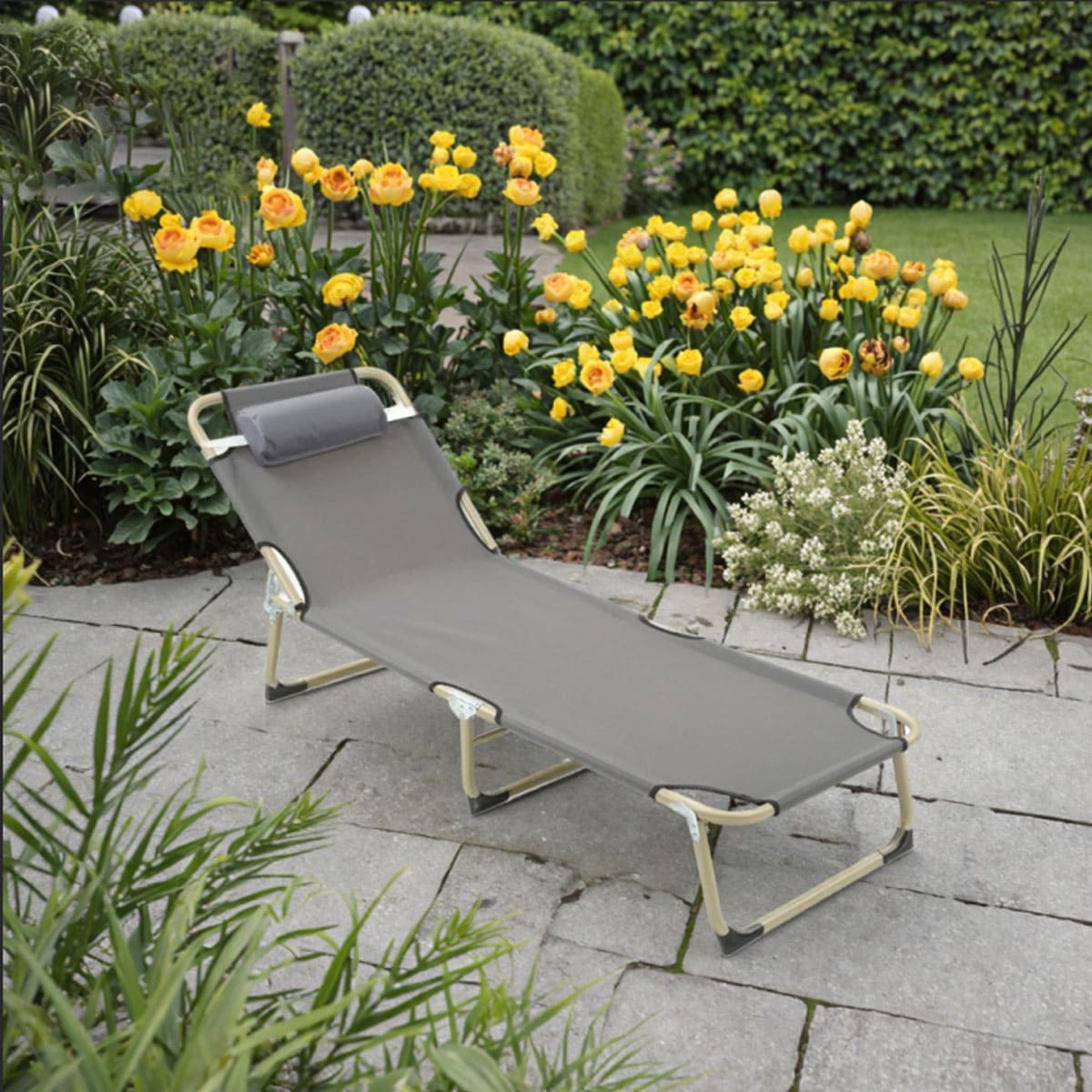 Portable Folding Bed for Single Person