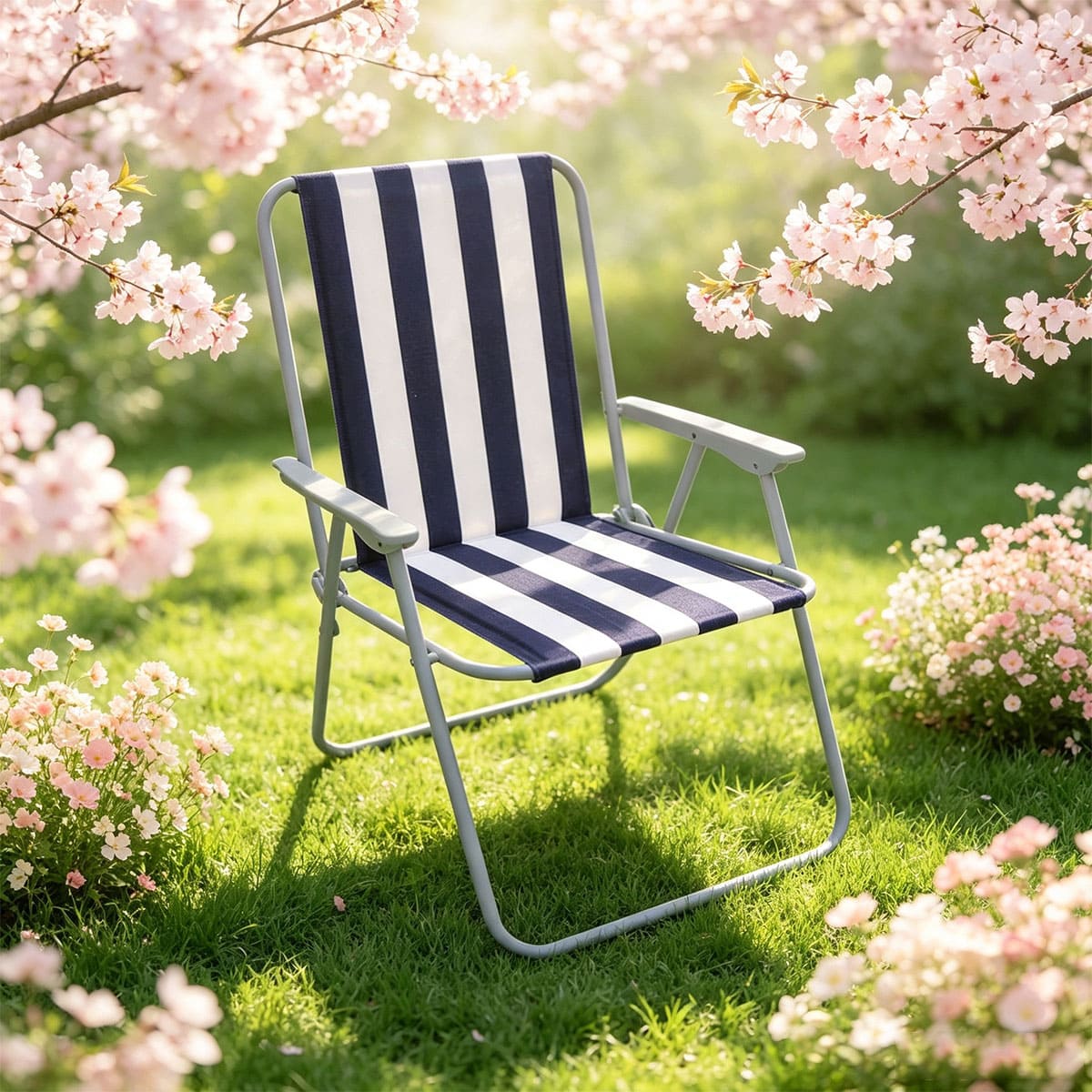 Outdoor Sun Lounger Reclining Garden Chair