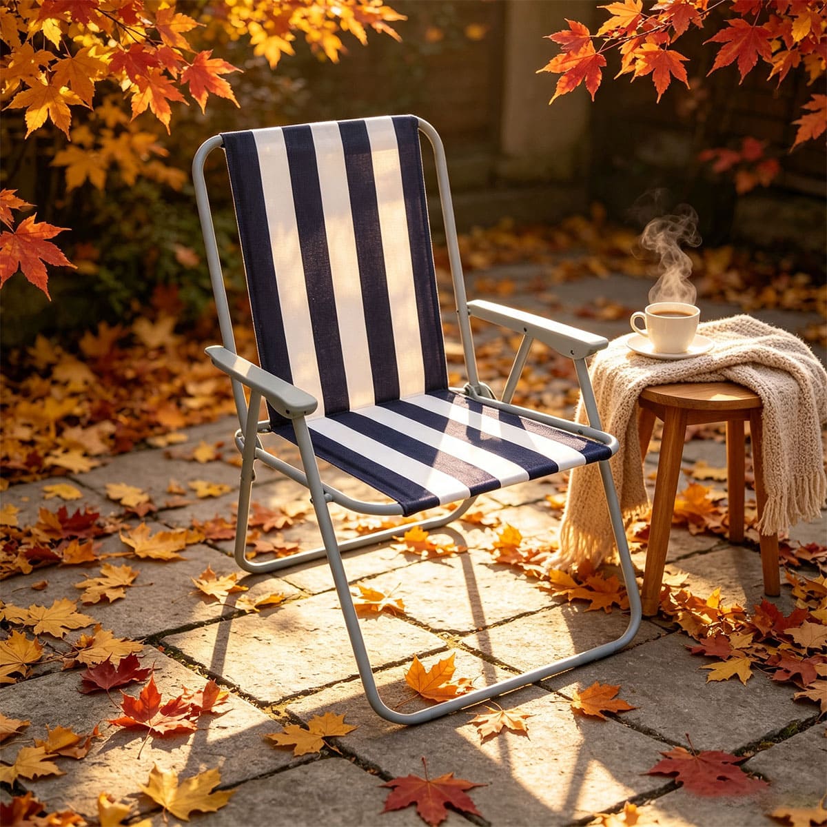Outdoor Sun Lounger Reclining Garden Chair