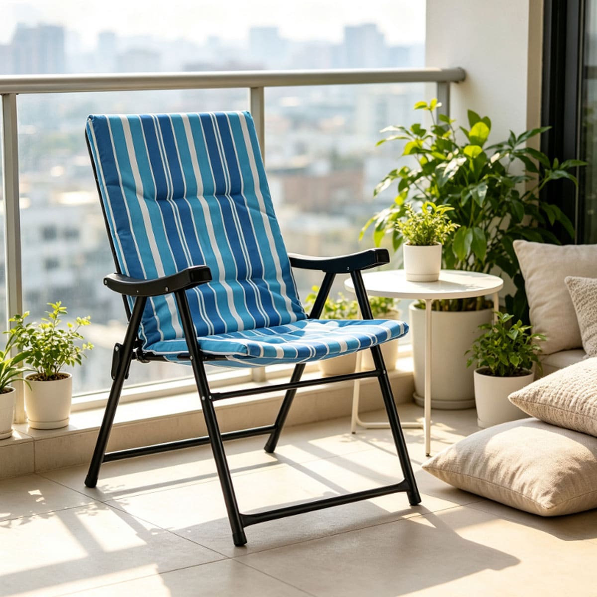Iron Frame Modern Design Chair