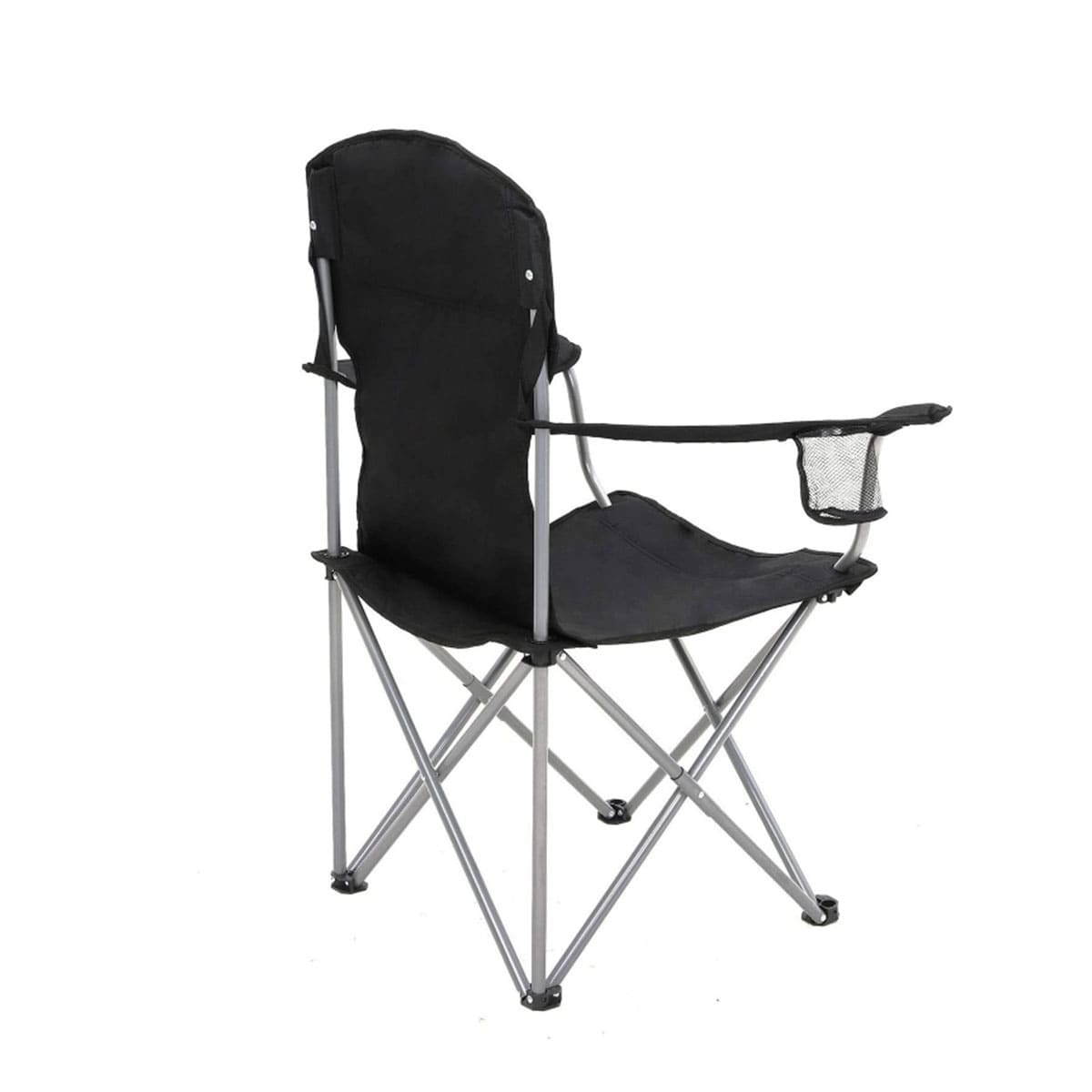 Camping Chair with Armrest Cup Holder