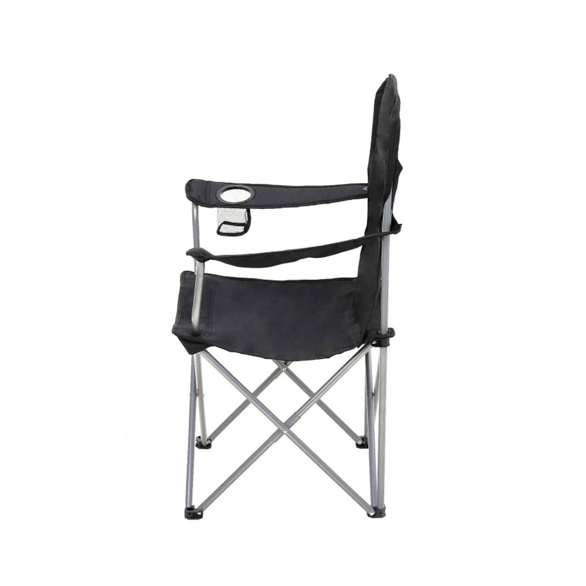 Camping Chair with Armrest Cup Holder