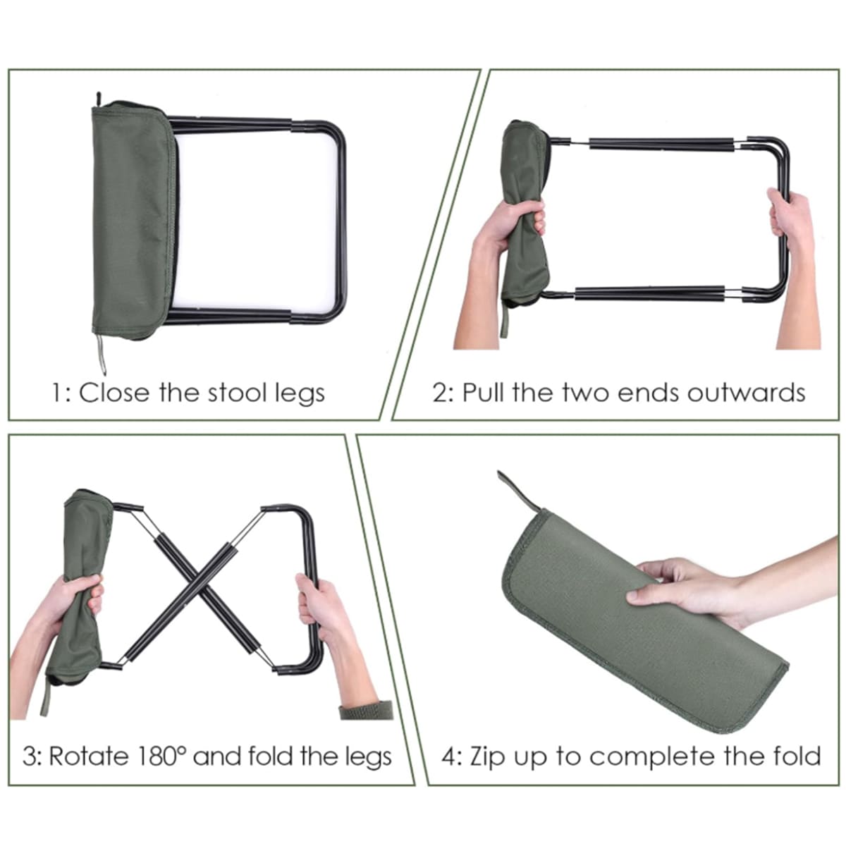 Small Folding Stool for Adults