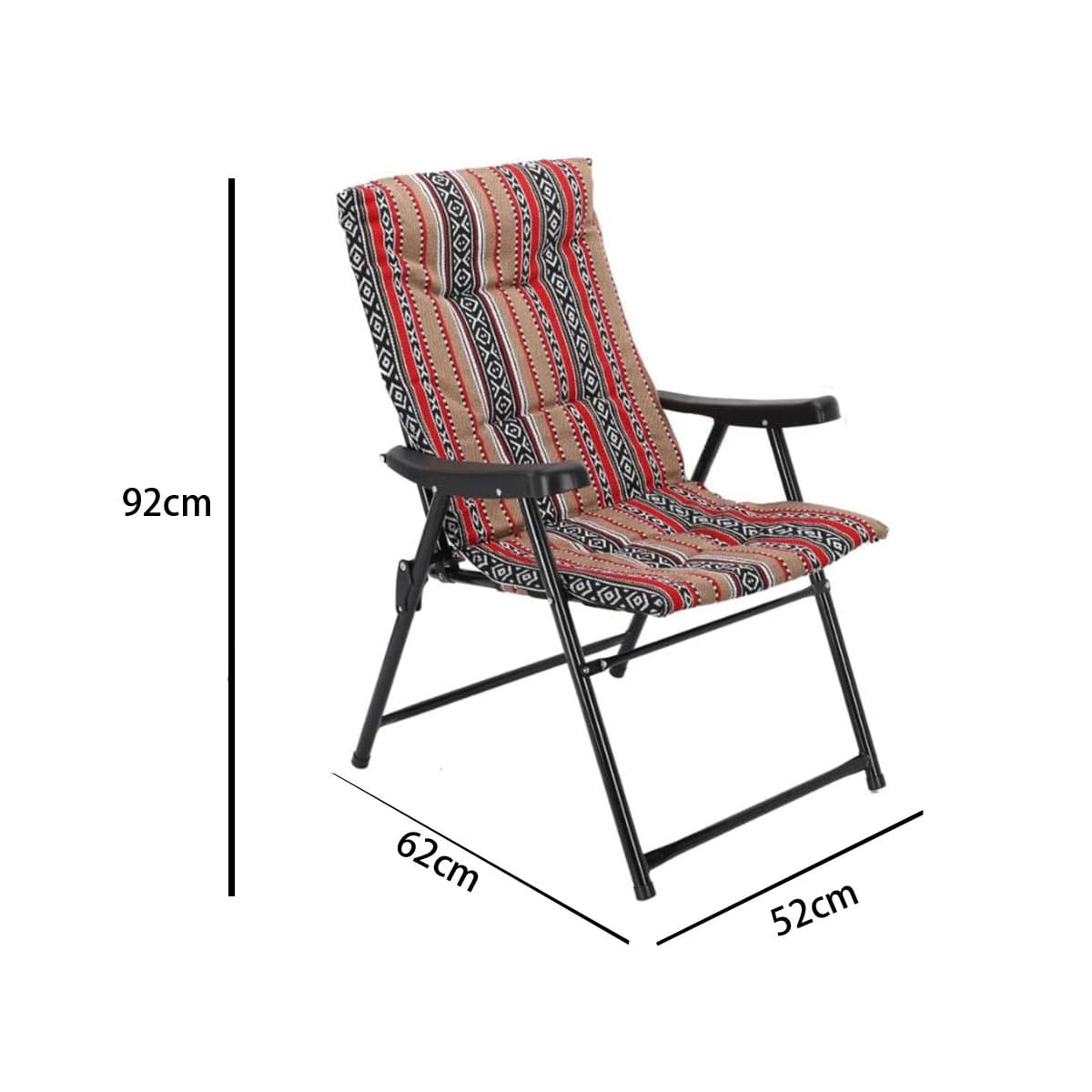 Outdoor camping printed folding chair