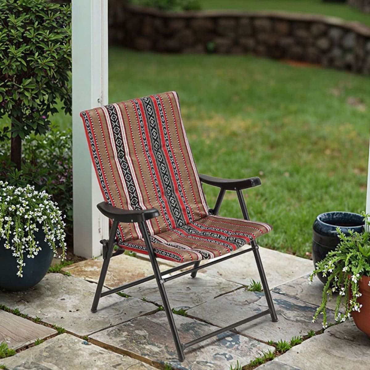 Foldable Camping Chair with Cusion