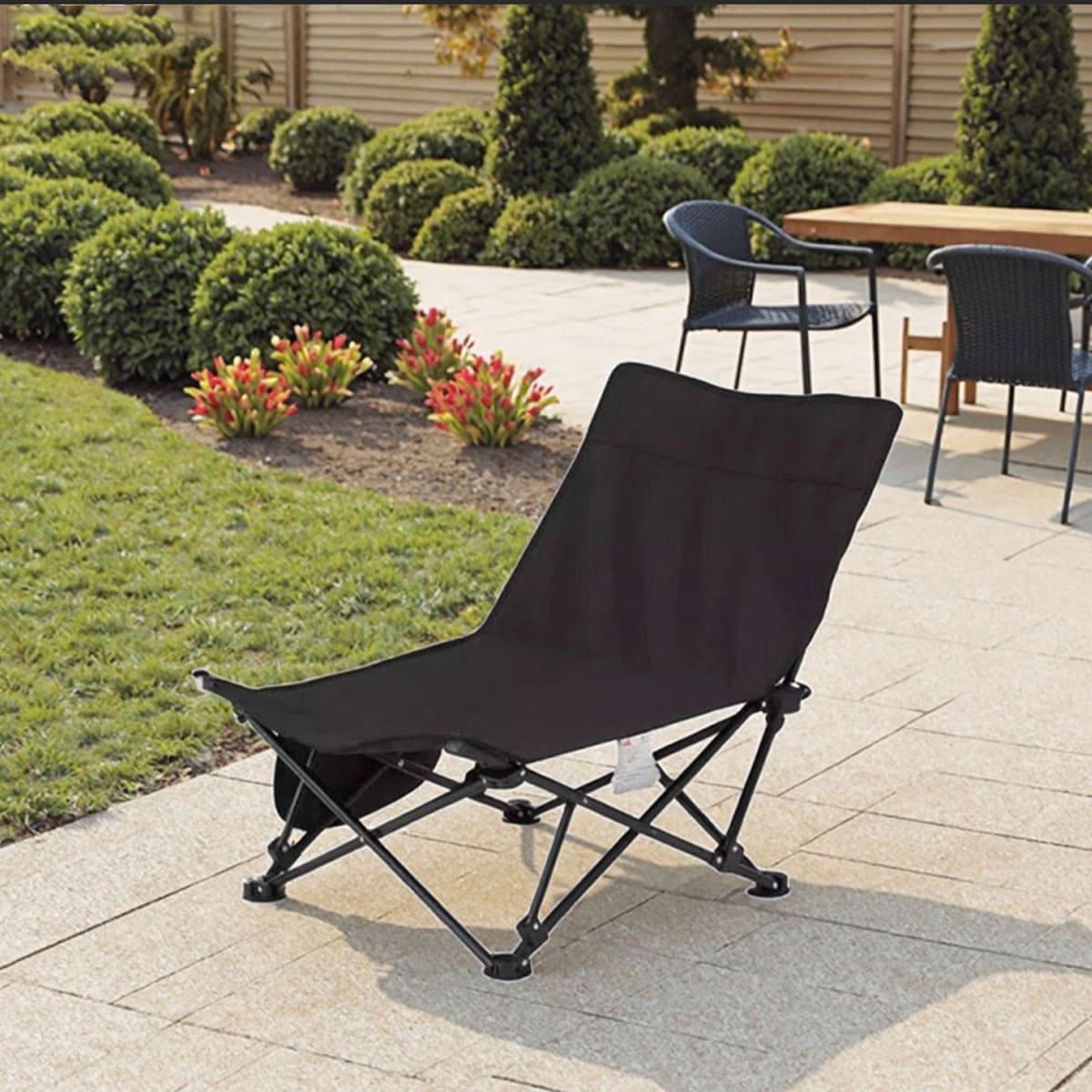 600D Oxford Foldable Chaise Lounge Chair