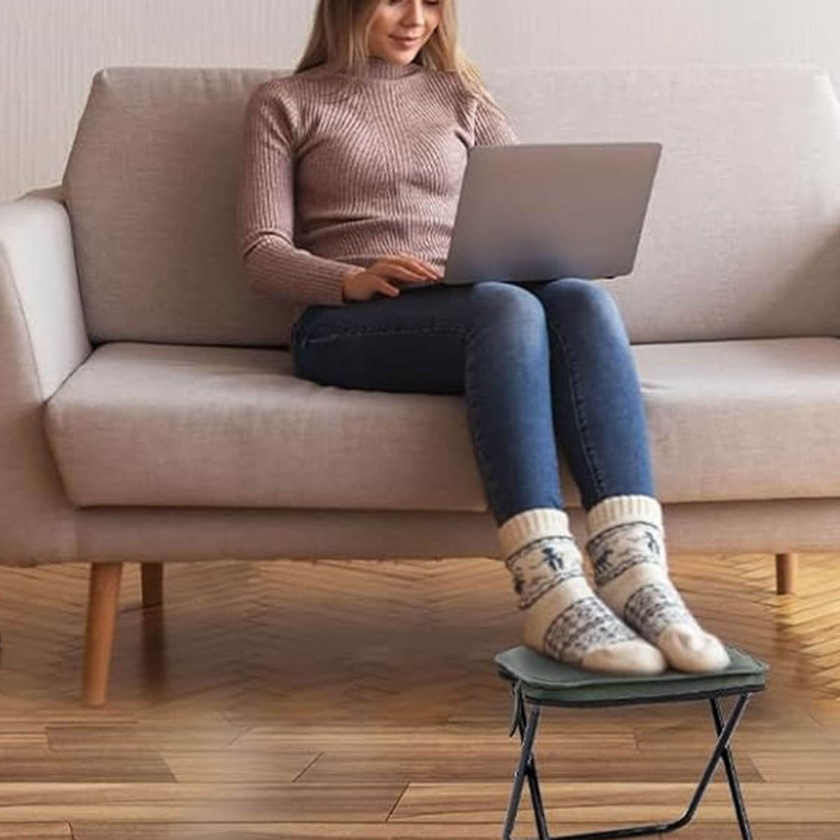 Small Folding Stool for Adults