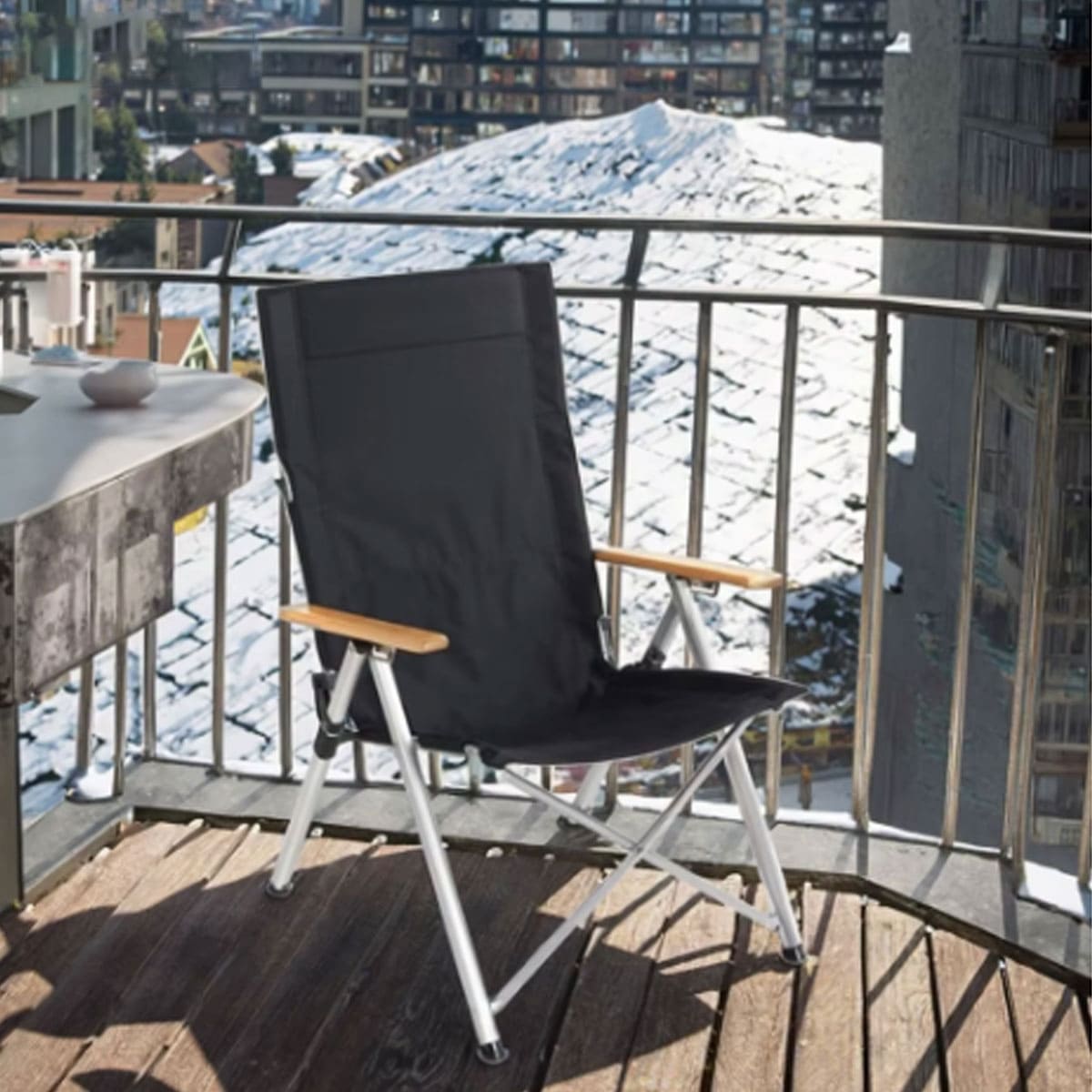 Portable Folding Recliner Beach Chair
