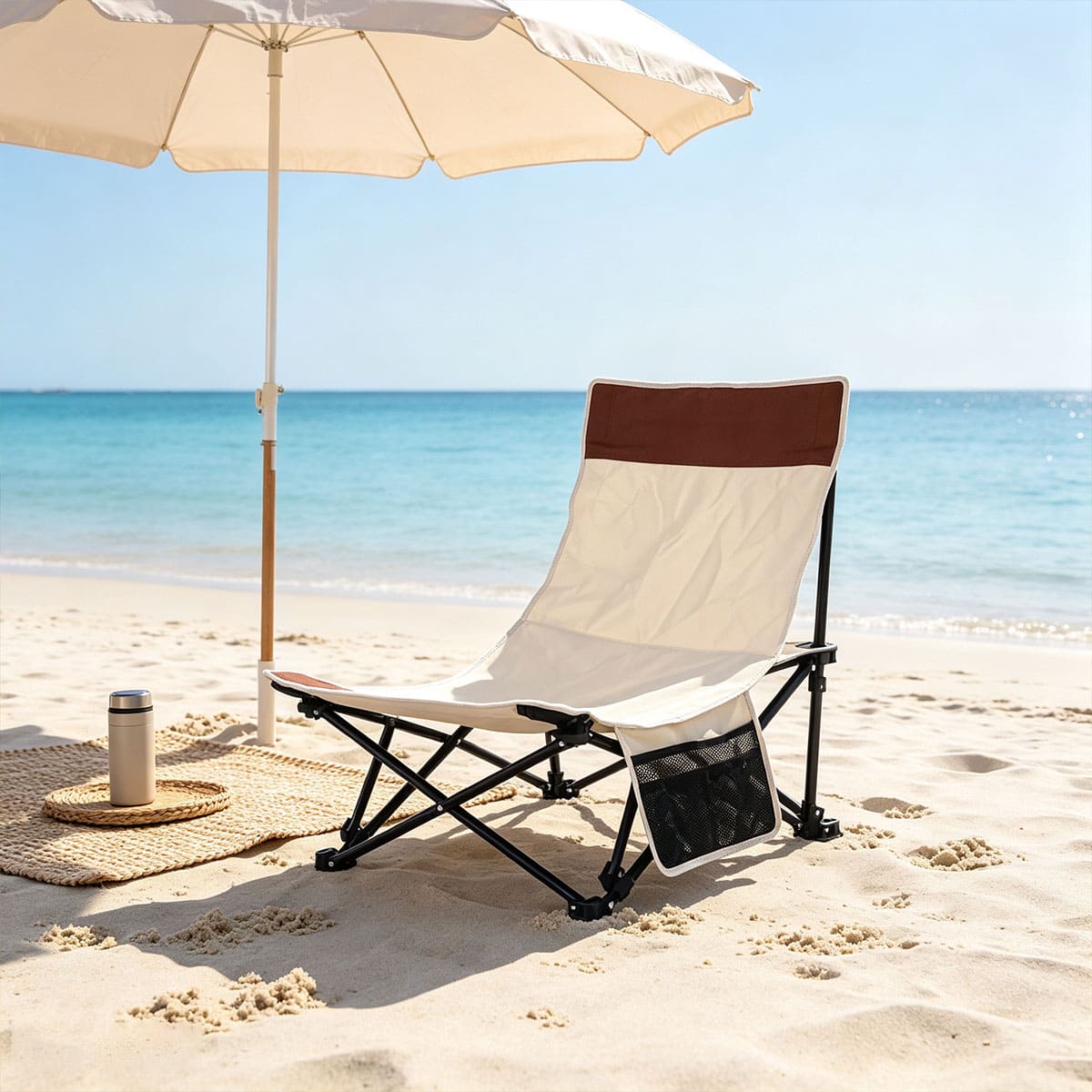 Multifunctional Comfortable Support Beach Chair