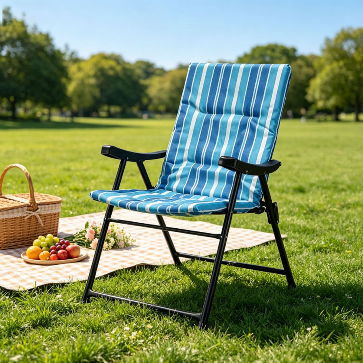 Iron Frame Modern Design Chair