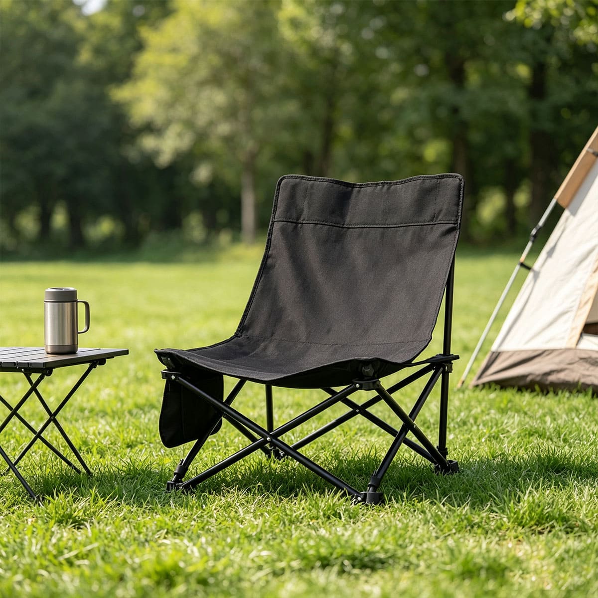 600D Oxford Foldable Chaise Lounge Chair