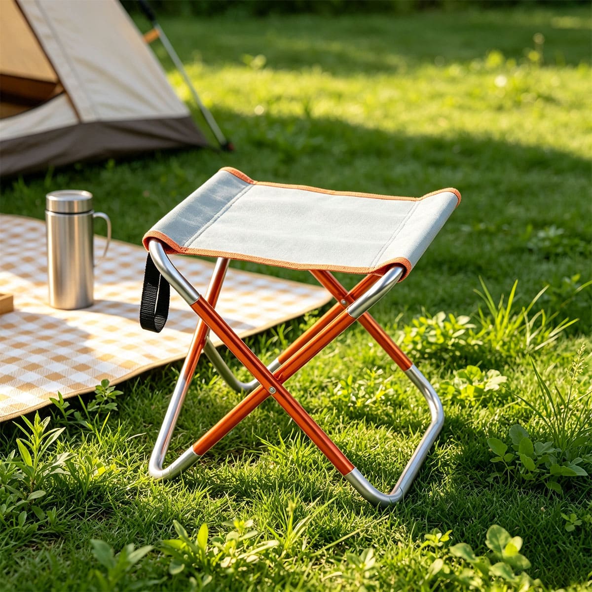 Travel portable little folding stool