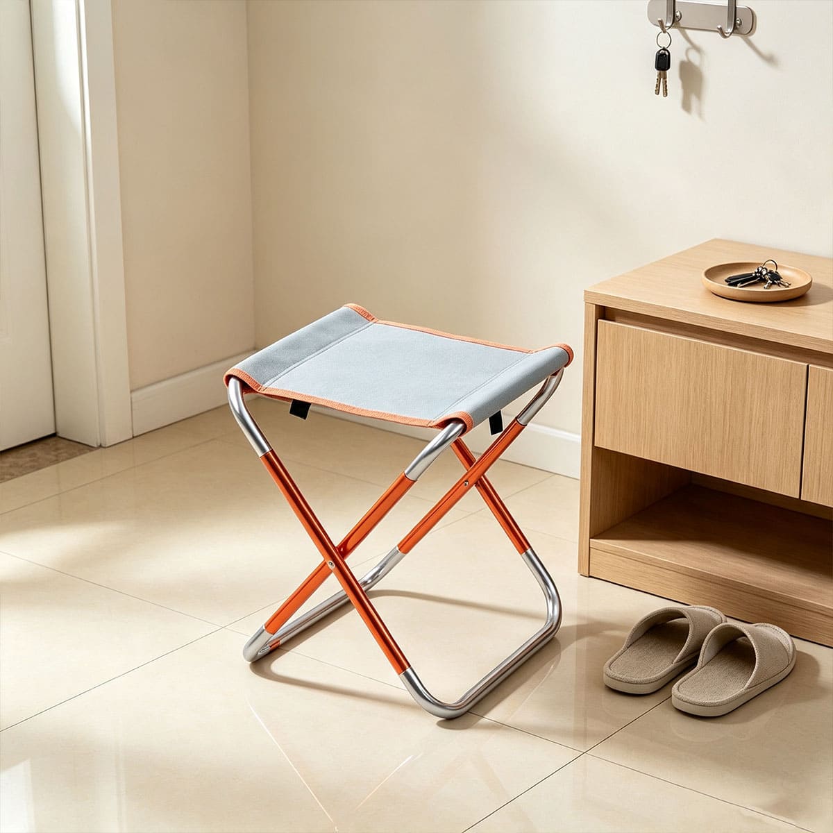 Travel portable little folding stool