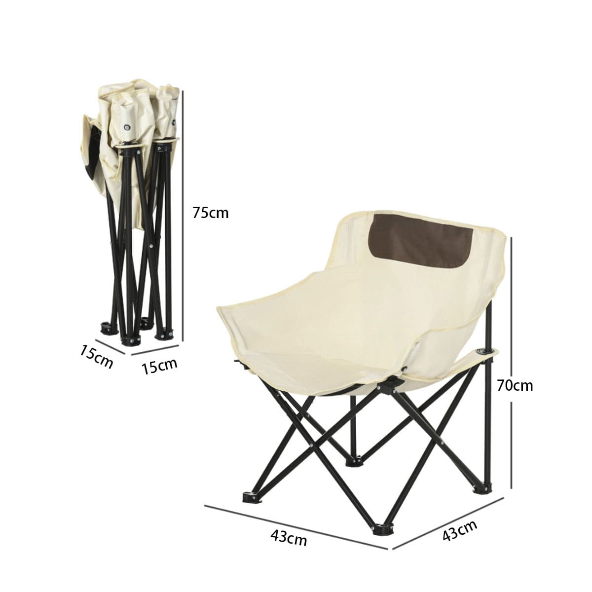 Moon High Back Chair for Outdoor 