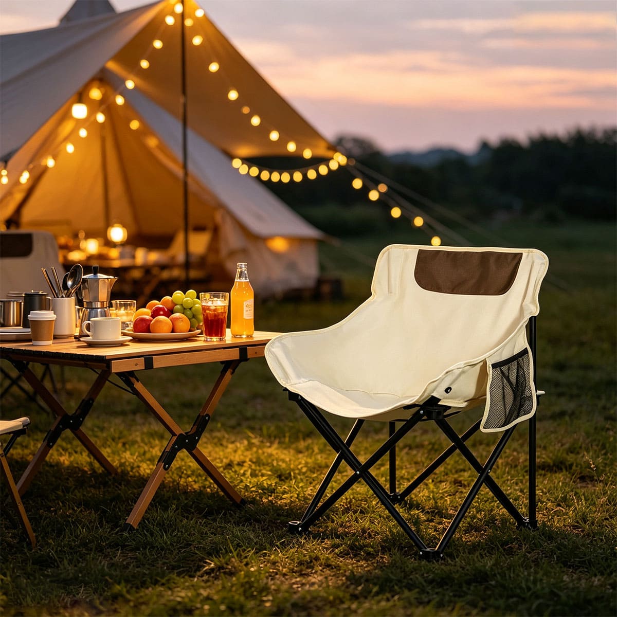 Moon High Back Chair for Outdoor 