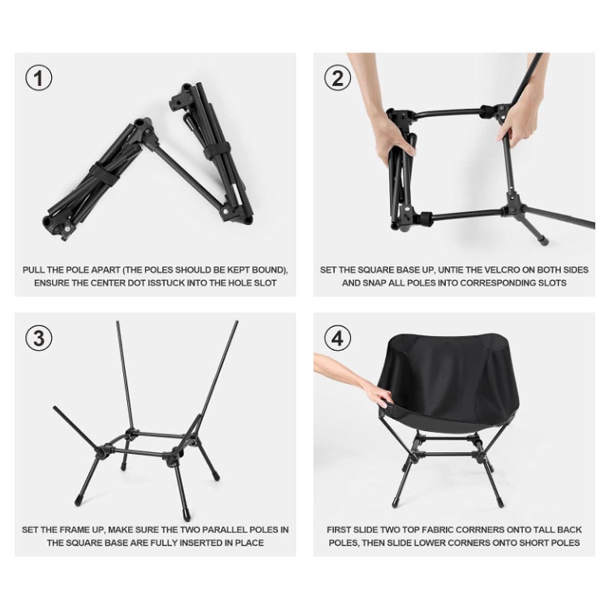 Lightweight Portable Compact Lawn Chair