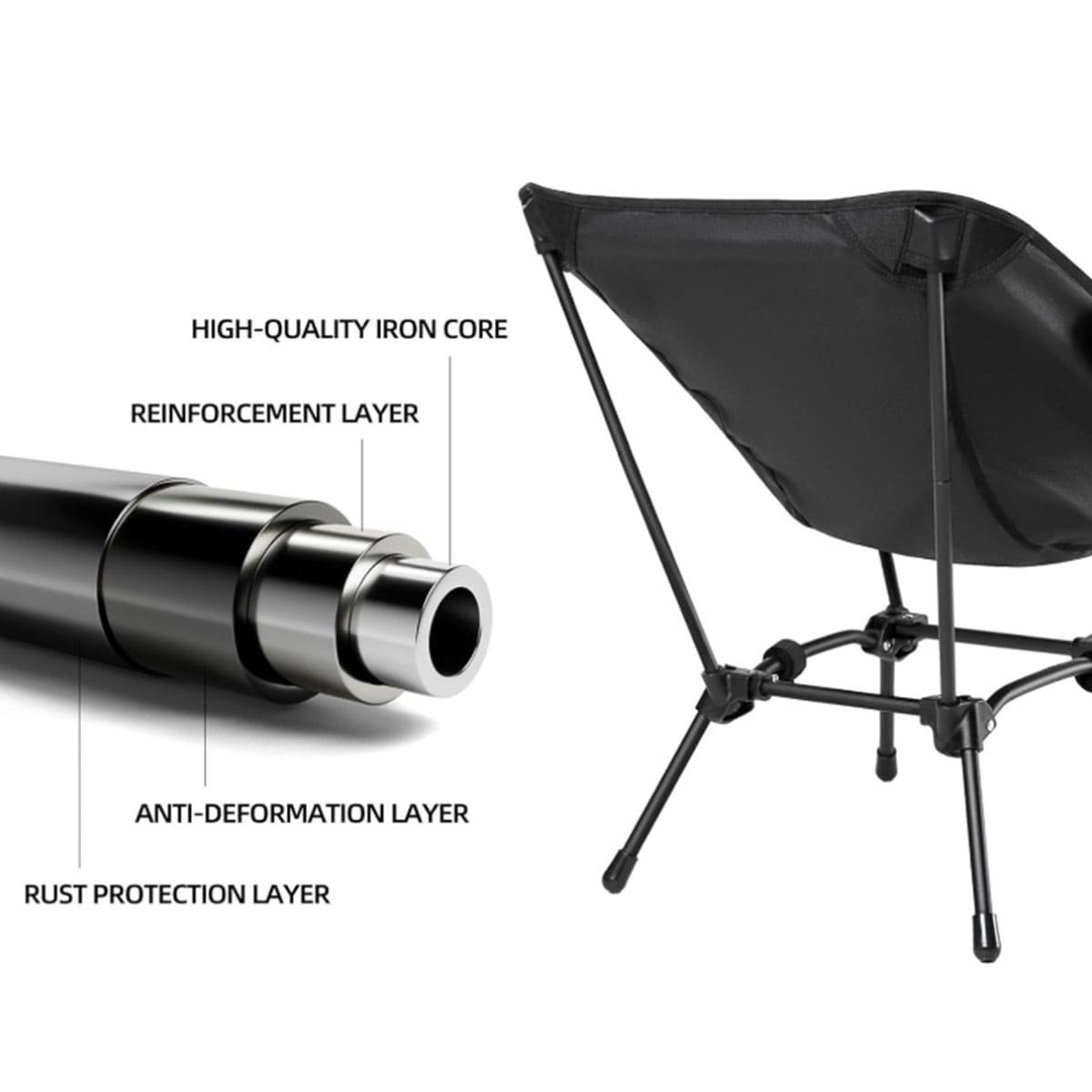 Lightweight Portable Compact Lawn Chair