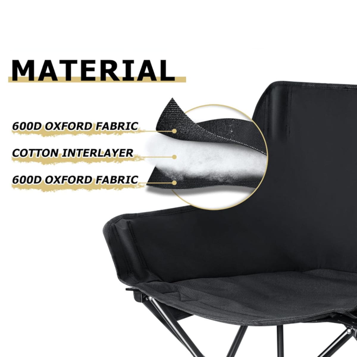 Lightweight Portable Moon Chair