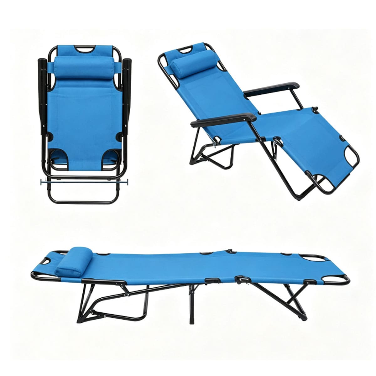 Lightweight Sun Lounger Chair