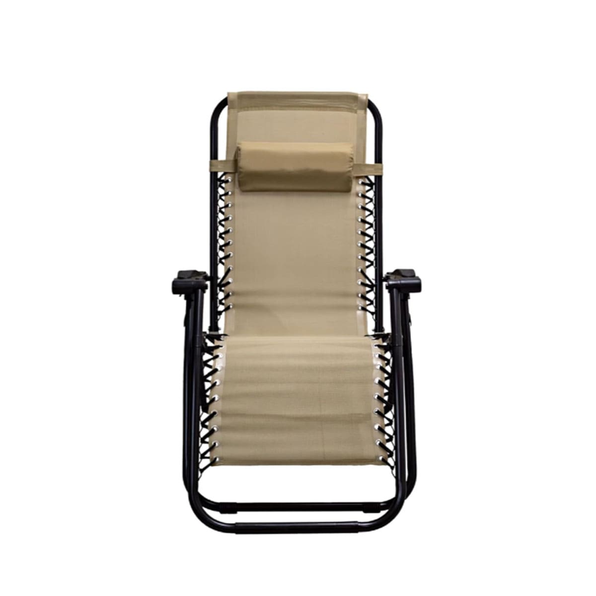 Multi-Position Folding Lounger Chair for Garden