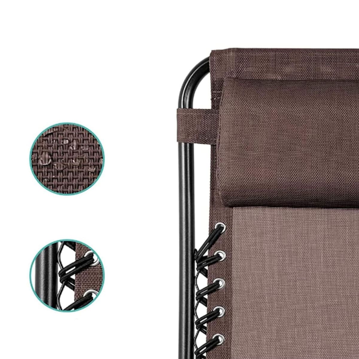 Outdoor Lounge Chairs with Cup Holder