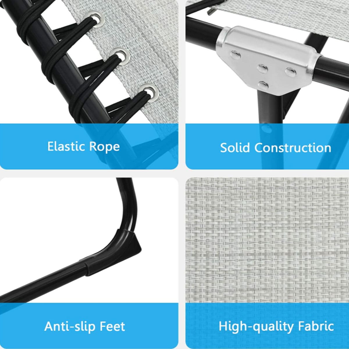 Adjustable Backrest Reclining Chaise Chair