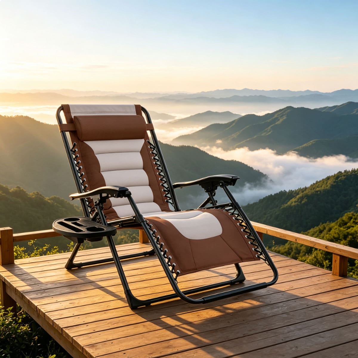 Super padded zero gravity chair
