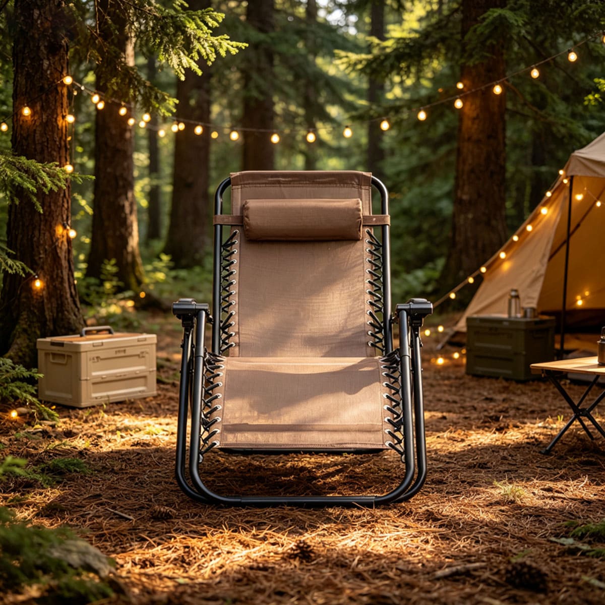 Outdoor Lounge Chairs with Cup Holder