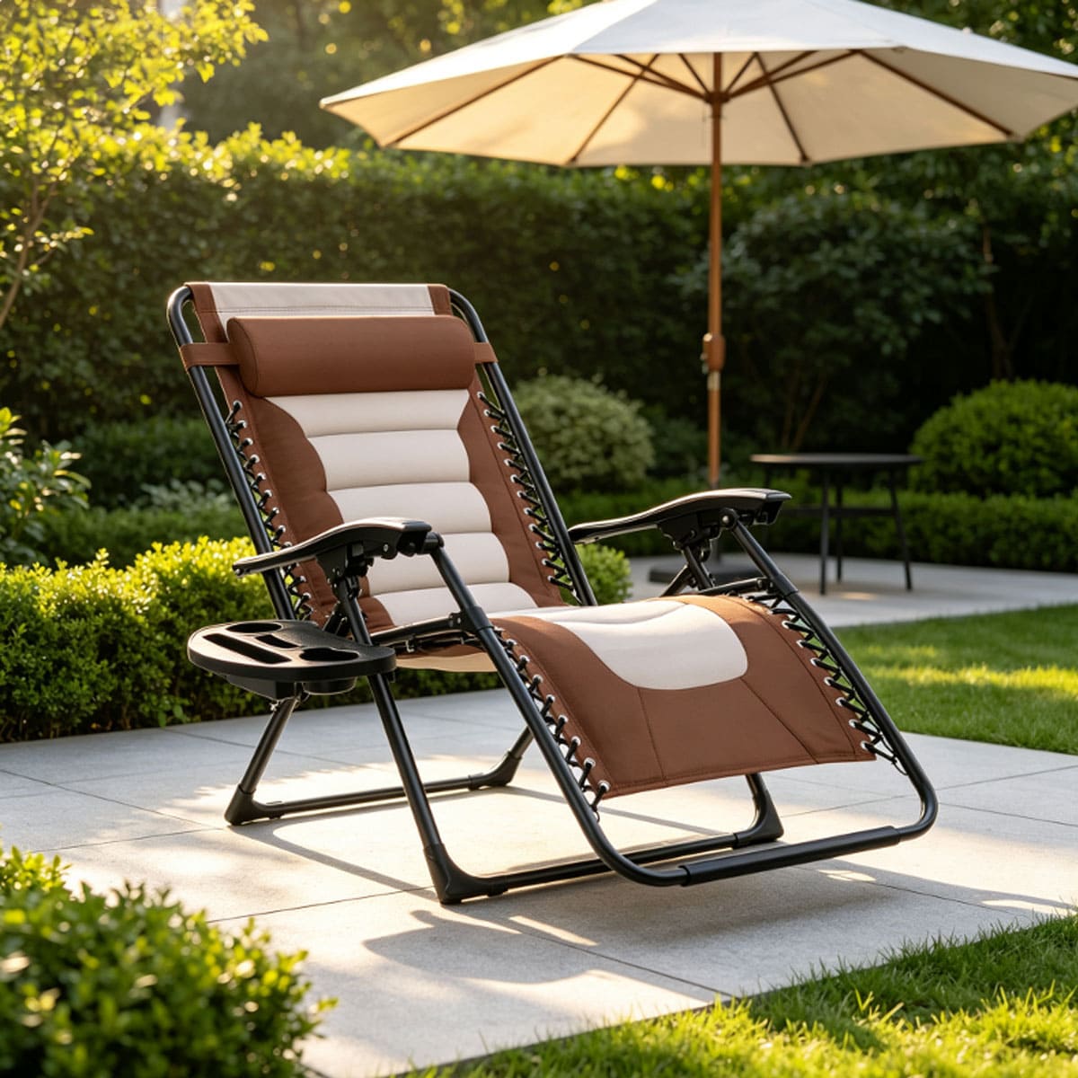 Super padded zero gravity chair