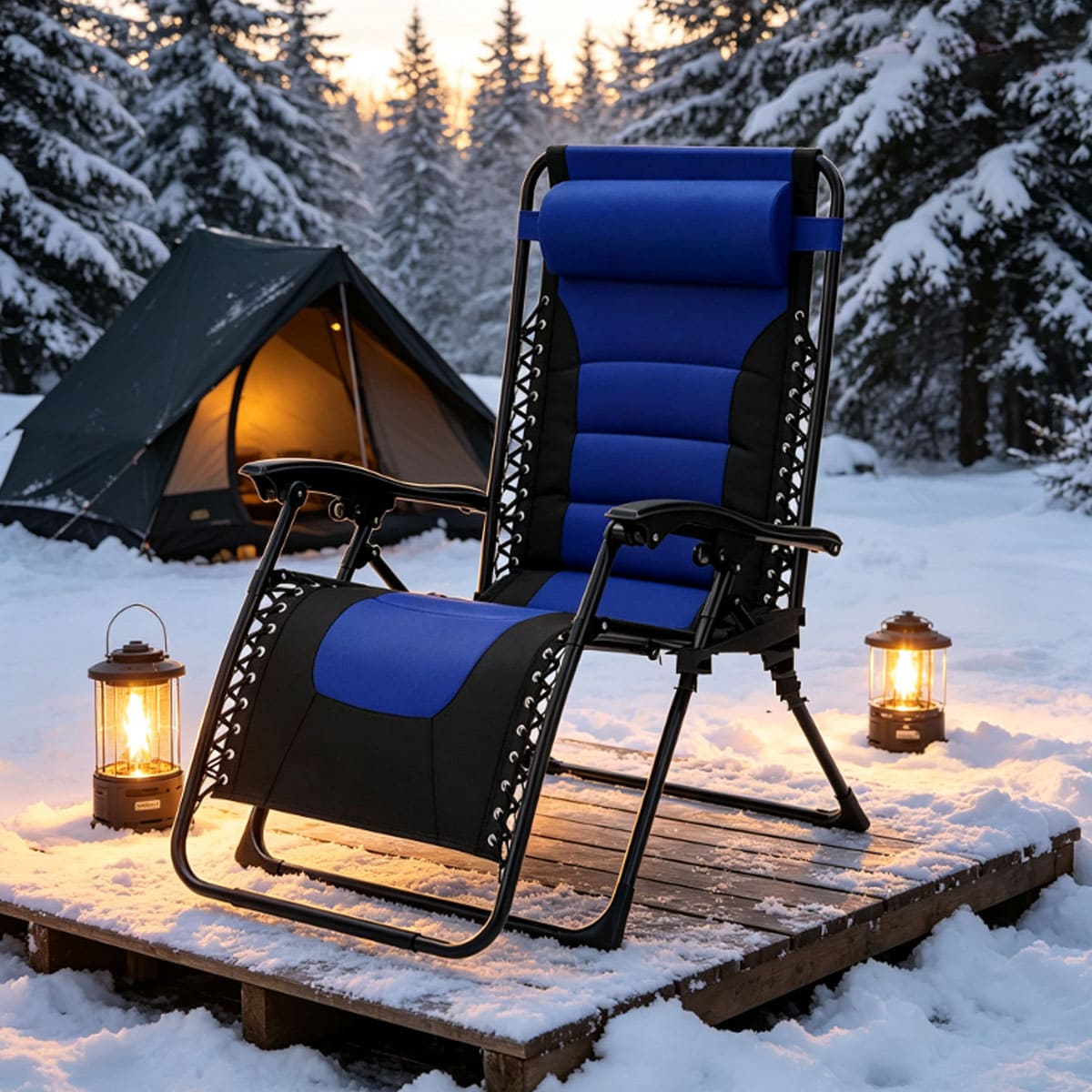 Oversized Padded Zero Gravity Chair