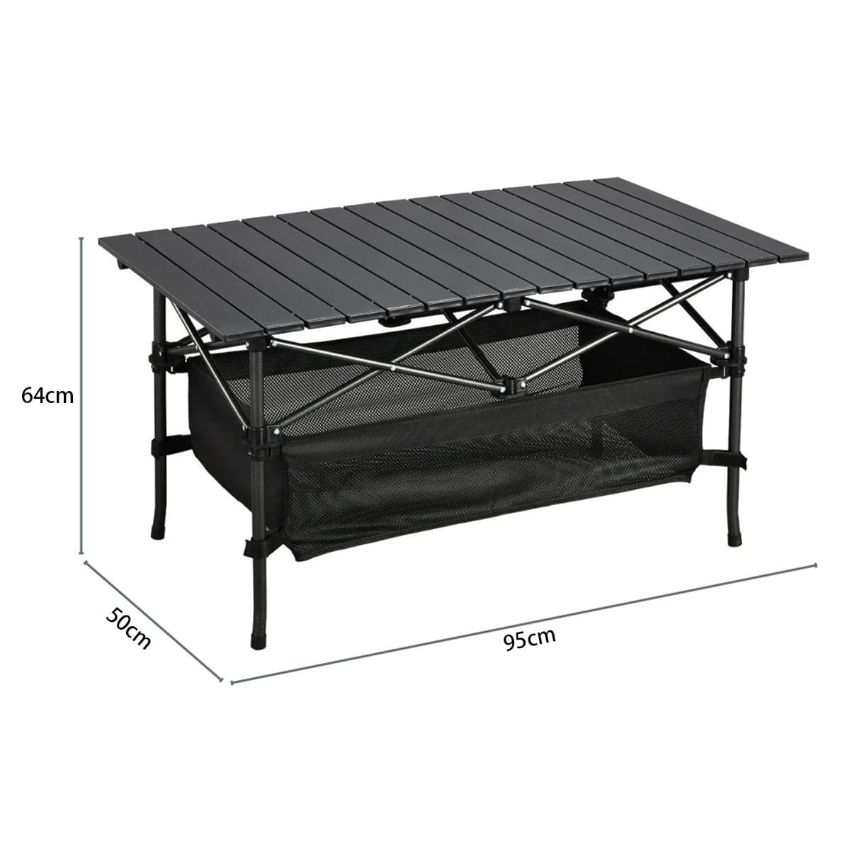 Outdoor multifunctional portable folding table