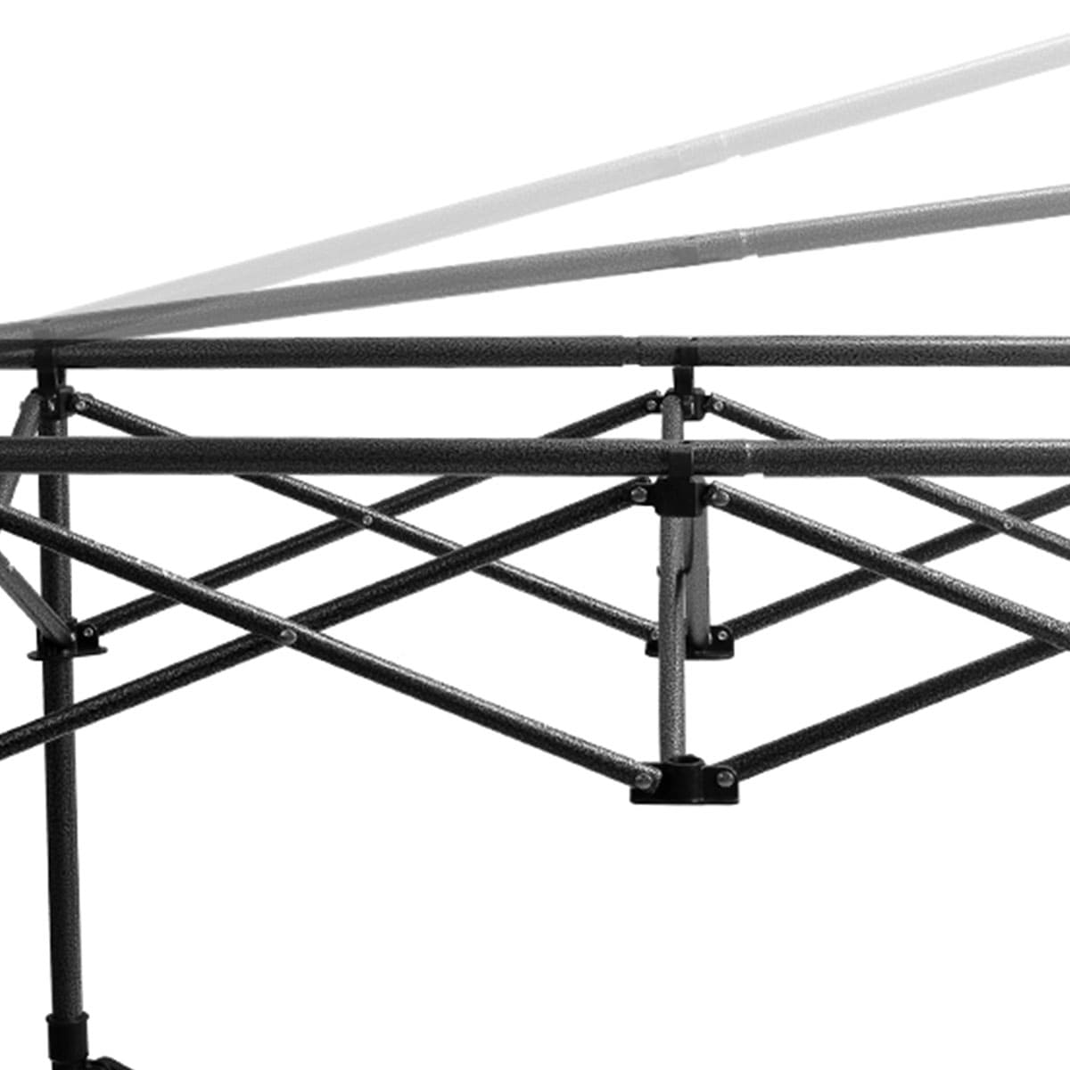 Folding table with adjustable height