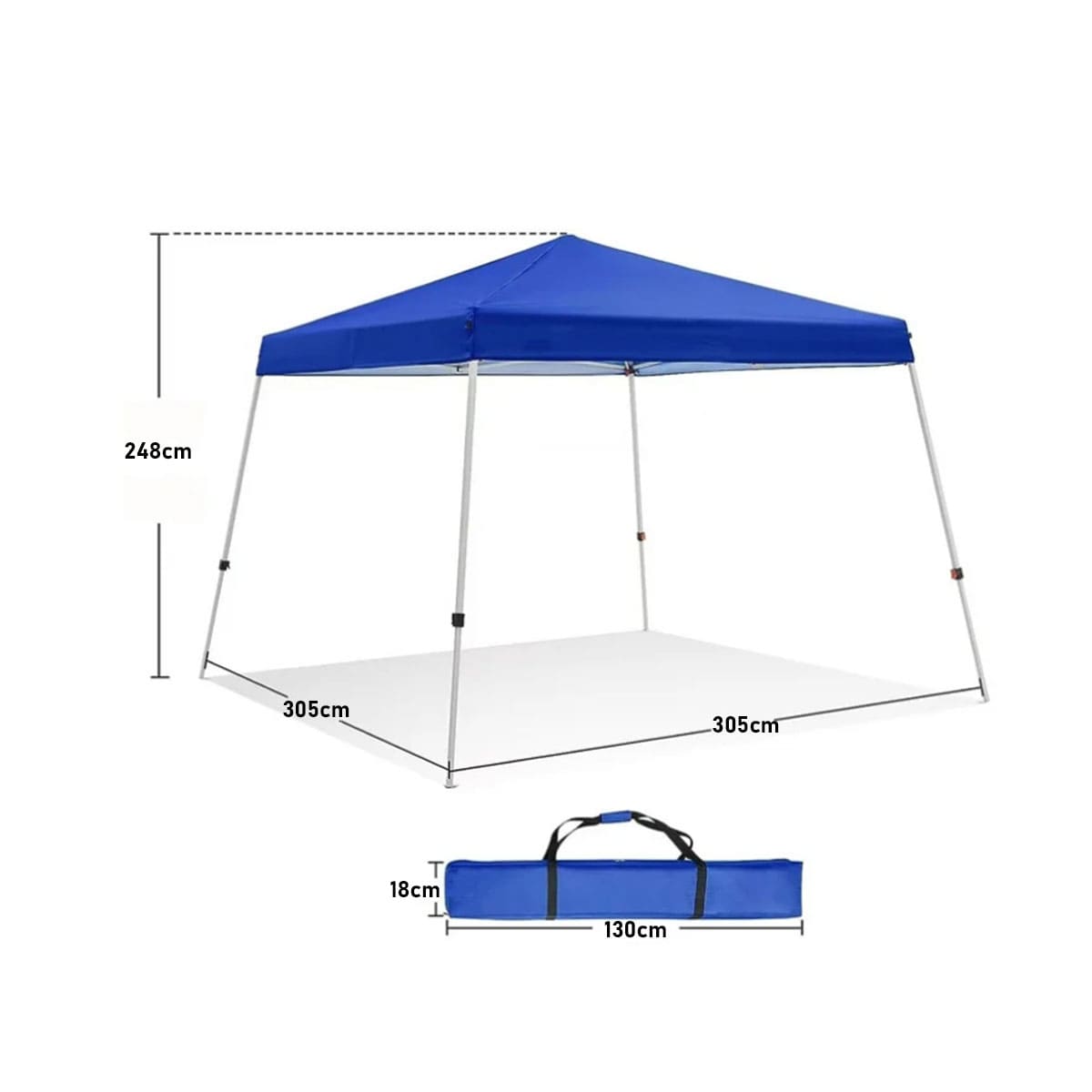 Pop-Up Canopy Tent Portable Outdoor Instant Canopy
