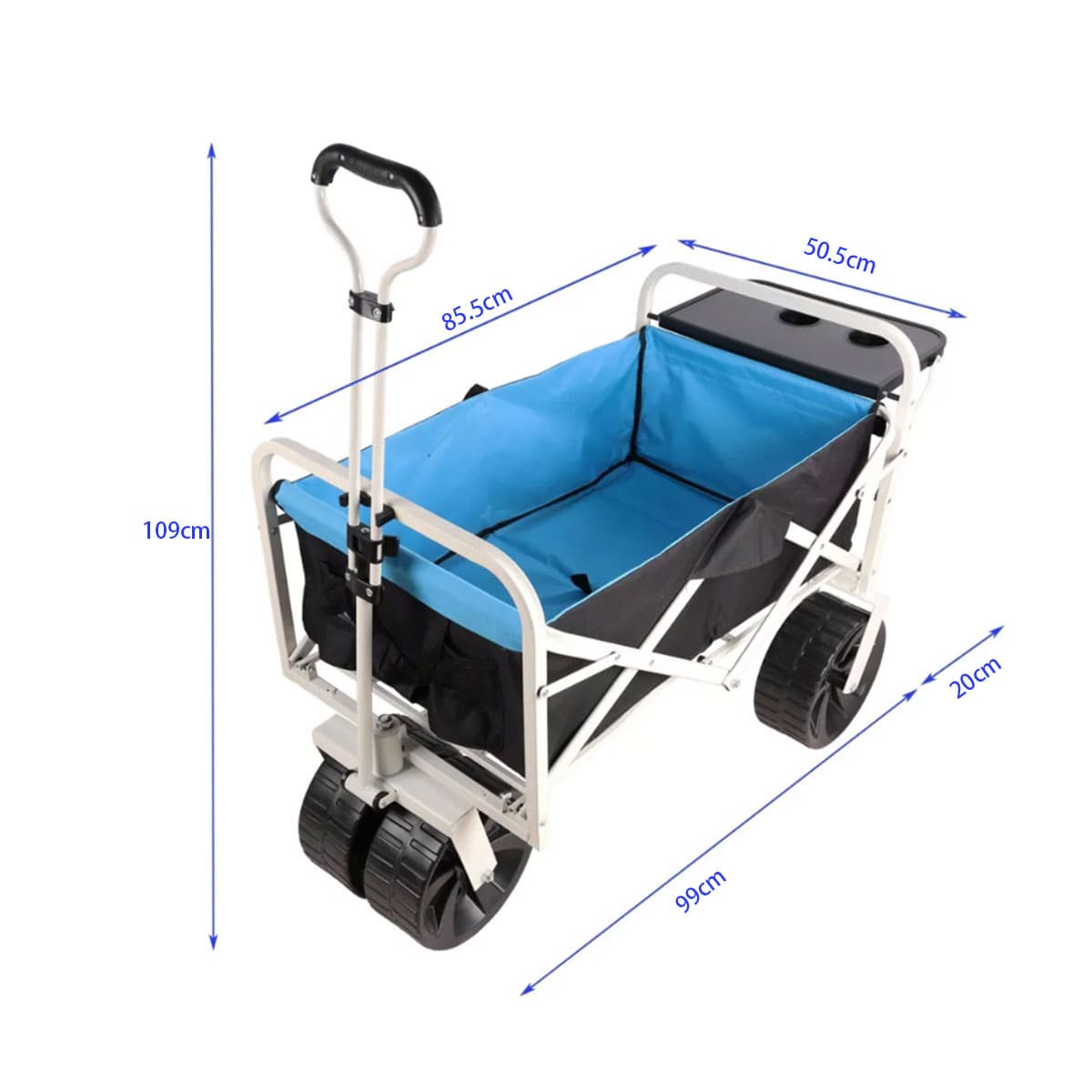 Folding Wagon Garden Shopping Beach Cart