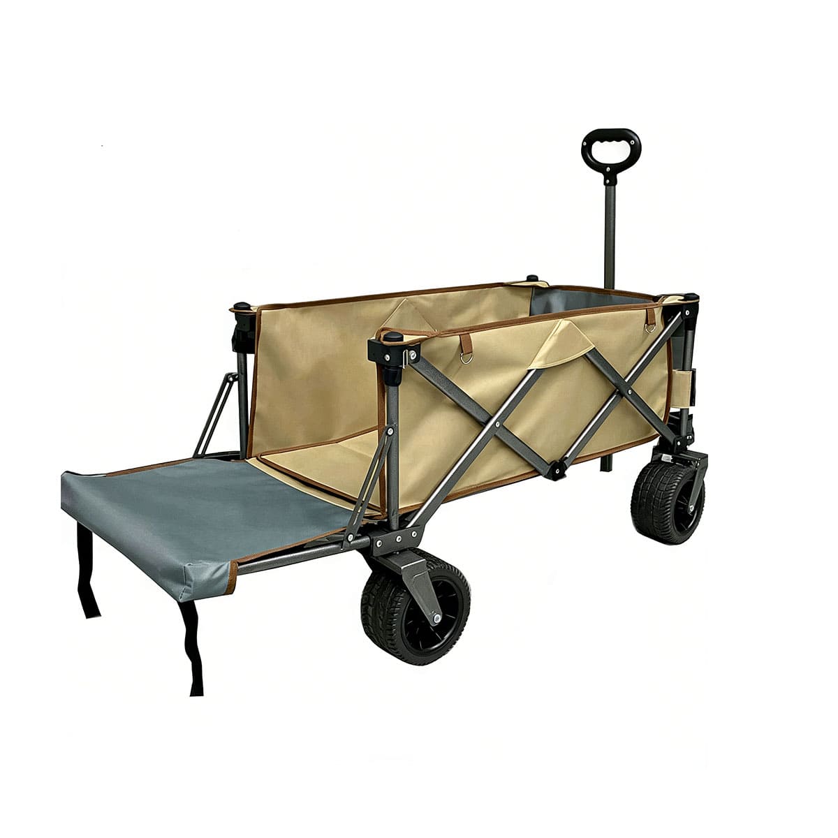 Four-Wheel Heavy Duty All-Terrain Utility Wagon Cart