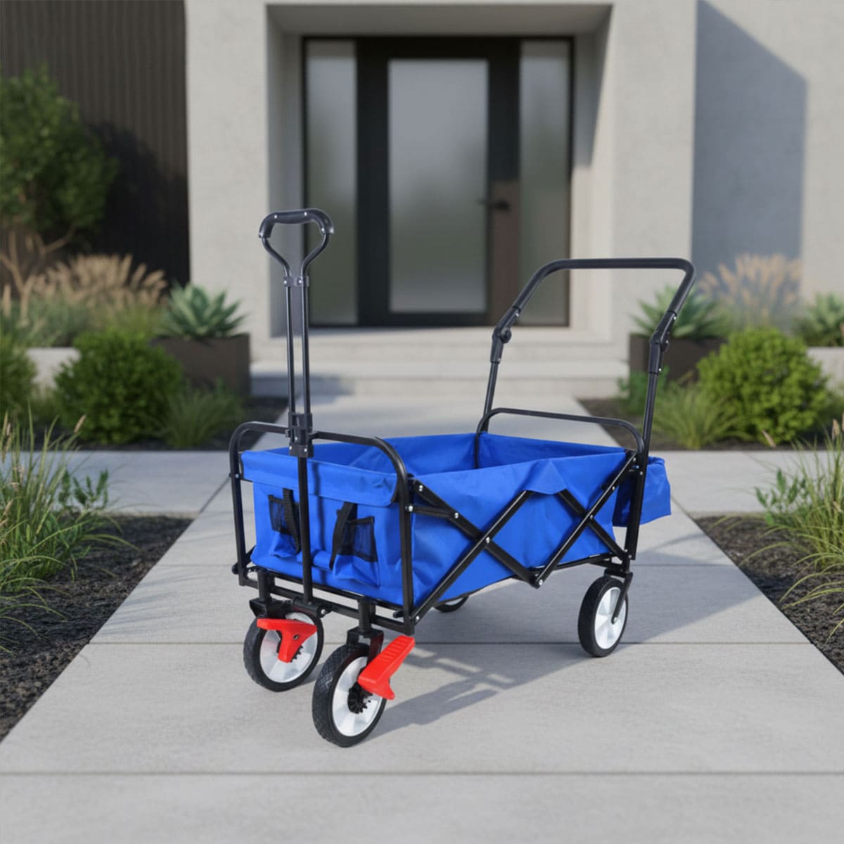 Foldable Picnic & Camping Wagon for Hiking