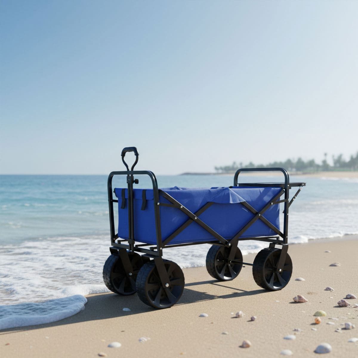 Outdoor Camping Foldable Wagon Cart
