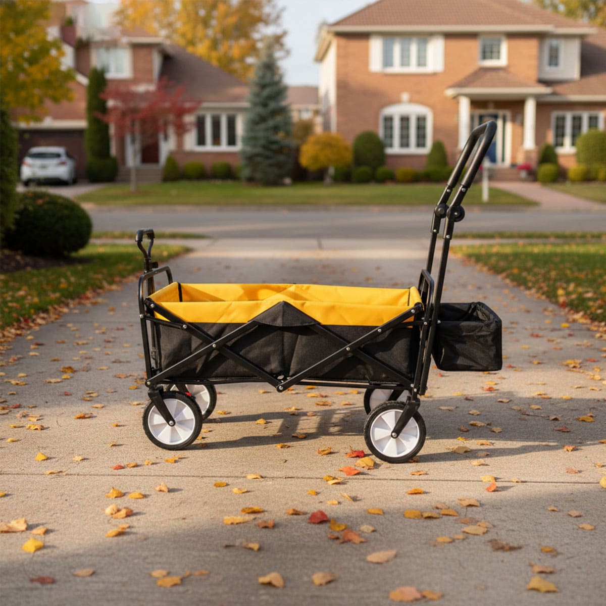 Folding station wagon outdoor multifunctional station wagon